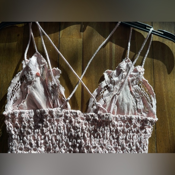 Free People One Adella Lace cami crop top - Picture 7 of 7